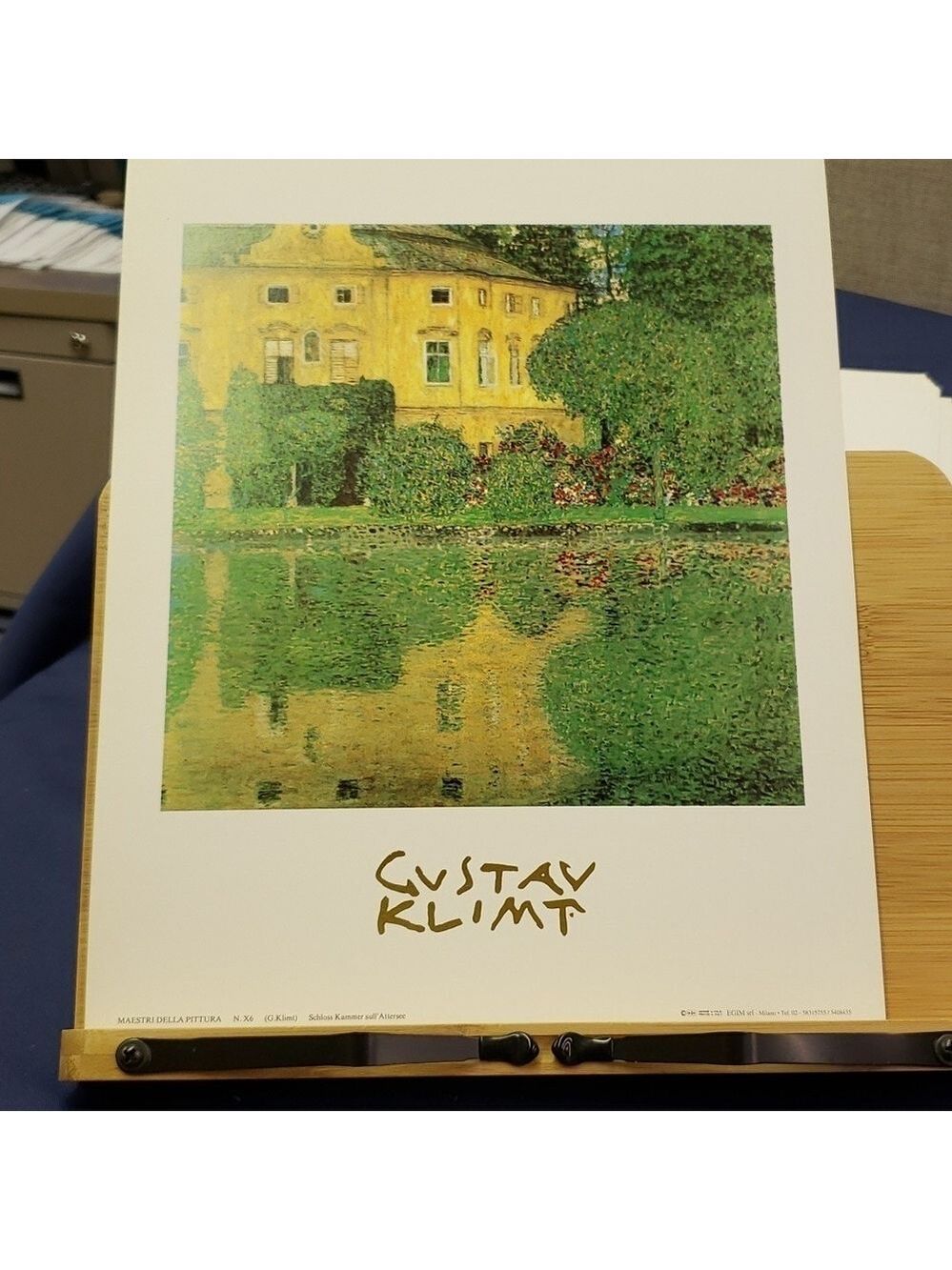 Schloss Kammer On The Attersee II Gustav Klimt Painting Print